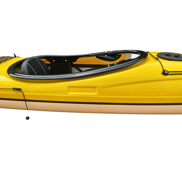 Quest 520 ABS thermoformed kayak in Yellow/White 10