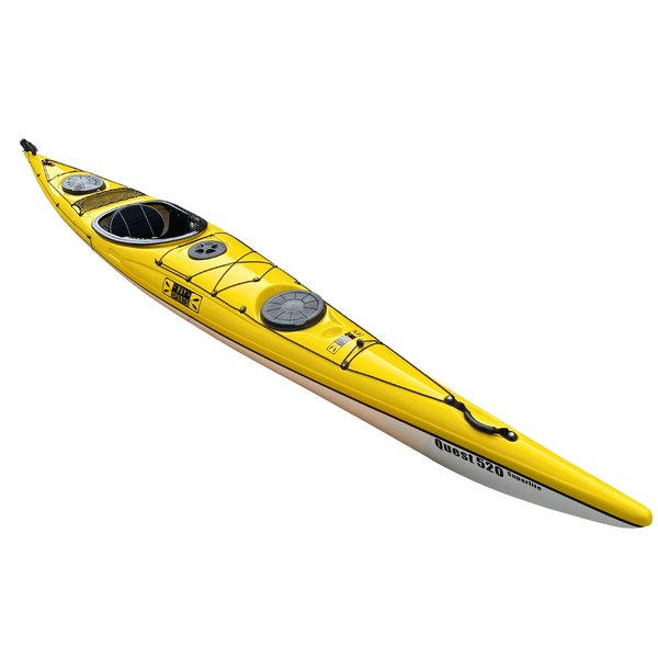 Quest 520 ABS thermoformed kayak in Yellow/White 1