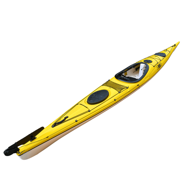 Quest 520 ABS thermoformed kayak in Yellow/White 2