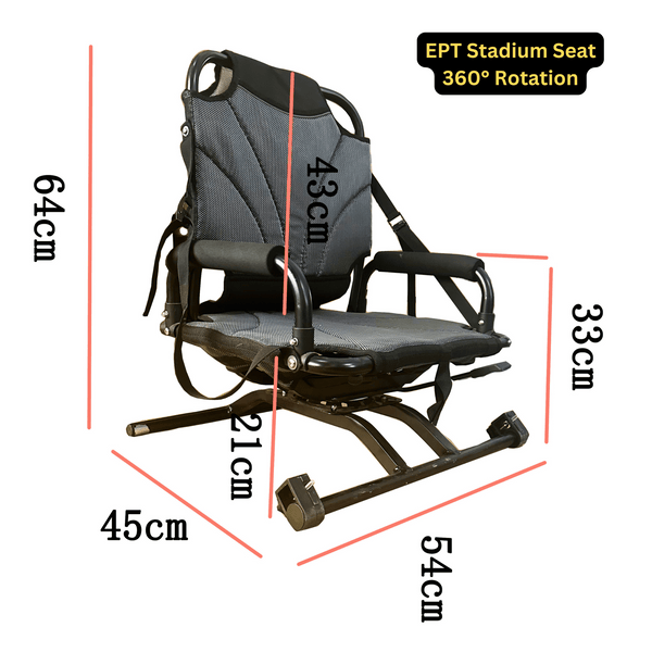 EPT 360 degree swivel seat Bay Sports