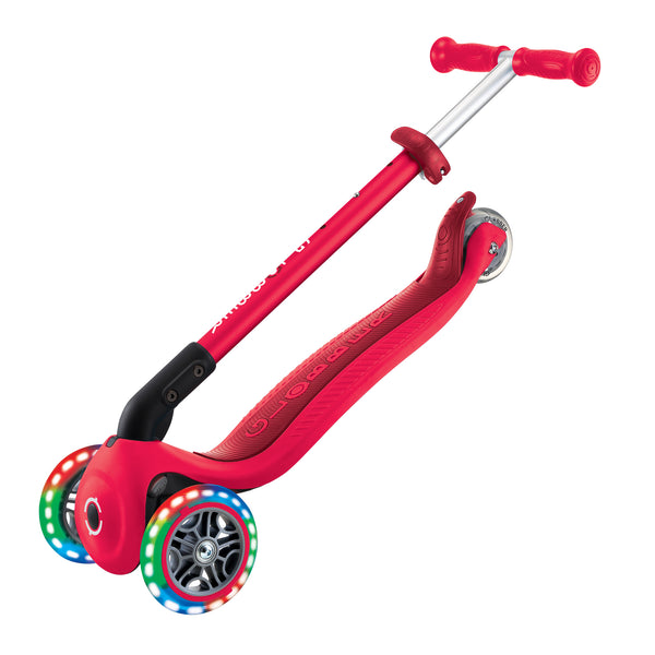 Globber Primo Foldable Lights 3 Wheel Scooter