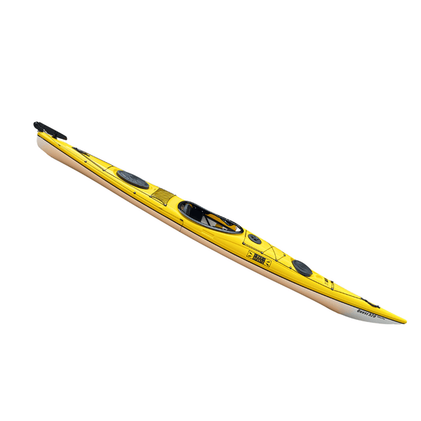 Quest 520 ABS thermoformed kayak in Yellow/White 4