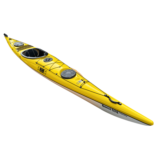 Quest 520 ABS thermoformed kayak in Yellow/White 5