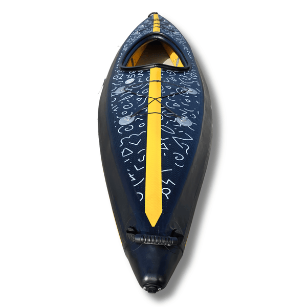 Air Glide Voyager 385 - 3.85M Single Sit In Inflatable Kayak