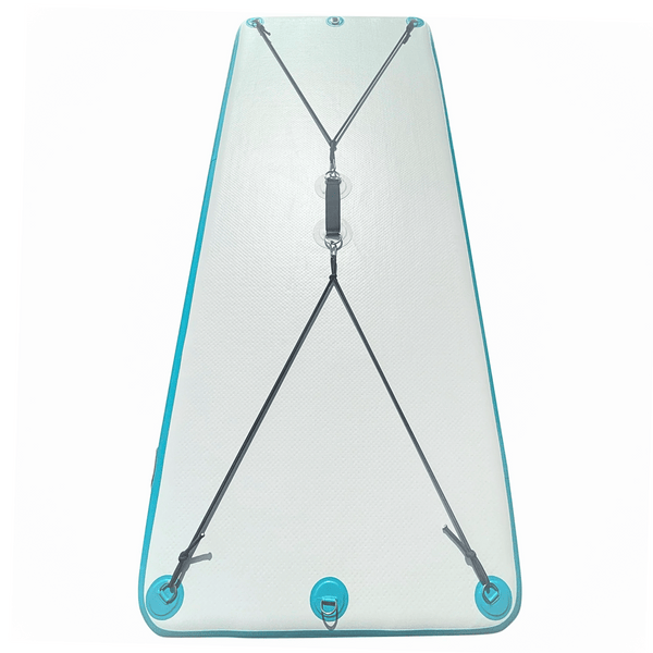 Mandala FitMat Inflatable Drop-Stitch Yoga Mat underside