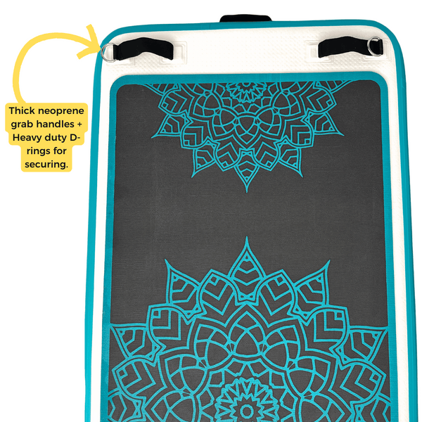 Mandala FitMat Inflatable Drop-Stitch Yoga Mat 2