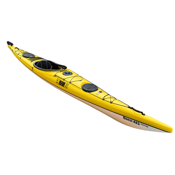 Quest 485 ABS Thermo Kayak Yellow Deck (front)