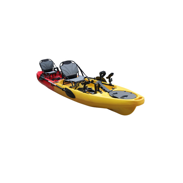 BKC PK14 Tandem Pedal Angler 14-foot Sit-On-Top Tandem Pedal Kayak