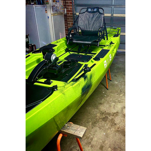 Pedal Pro Fish - 3.9m Pedal-Powered Fishing Kayak MaxDrive 360 – Bay Sports